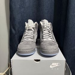 Jordan 5 Retro Wolf Grey Size 10
