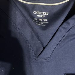 Cherokee Achieve Scrub Set Navy – Mens Top 3XL / Jogger Pants 2XL 