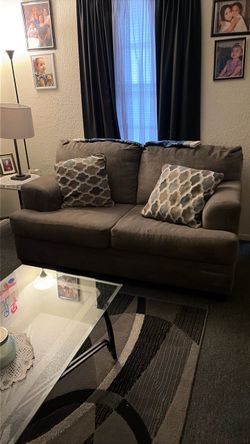 Sofa and loveseat