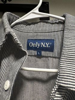 ONLY NY - Striped Button Down