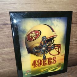 SF 49ERS Quartz Wall Clock 2004 NFL Football