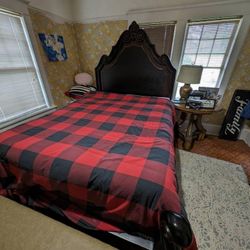 Queen antique bed Frame