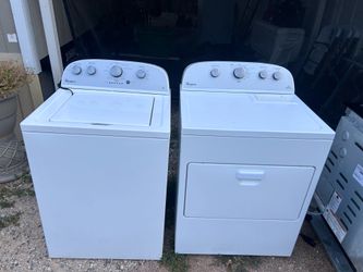 Washer and dryer
