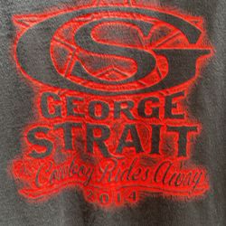 Vintage George Strait, 2014 Concert T-Shirt.