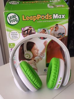 Leap Frog Leap Pad Learning Center / Games / Book / Headphone Lot