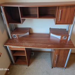Large Wooden Desk