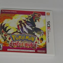 Pokemon Omega Ruby Nintendo 3DS CiB Tested Works