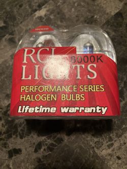 RCL 8000K Lights Brand New $35.