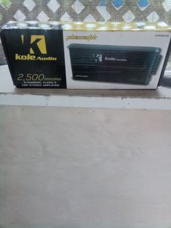 Kole Audio 2500.5 Class D New