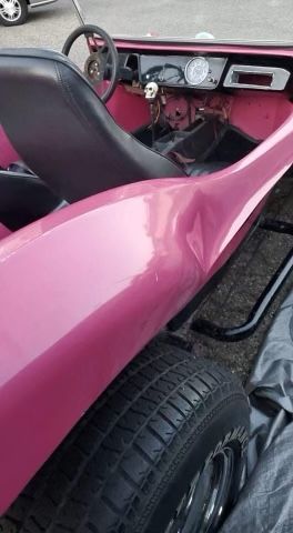A 1970 Volkswagen dune buggy