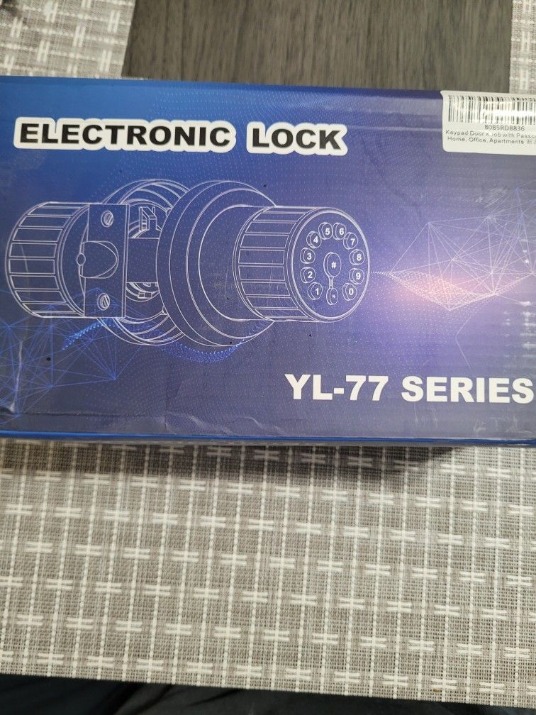 Electronic Locking door Knob