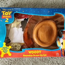 RARE Toy Story 2 Woody Costume Set NEW