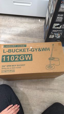 L bucket mop