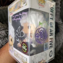 Signed Luffy Funko Pop