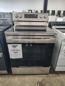 LG electric range stove