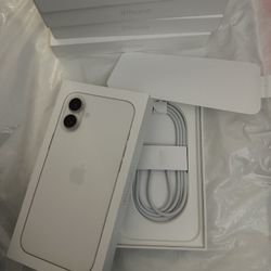 Apple iPhone 16 Plus White Box With USB C Cable 