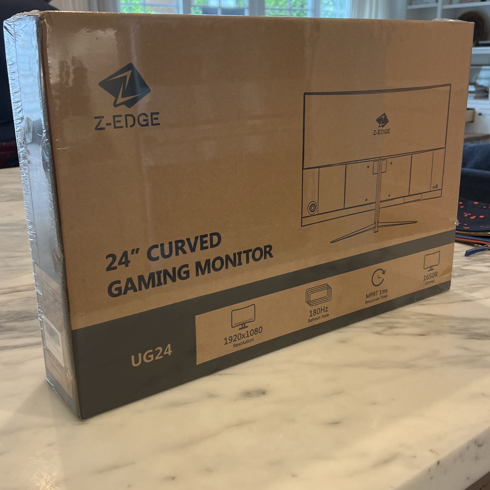 NIB Z-Edge 24” Curved Gaming Monitor, Brand New