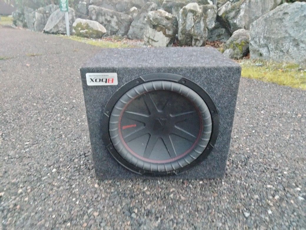 Speaker 12 Kicker In A Box Good Condition Works Good