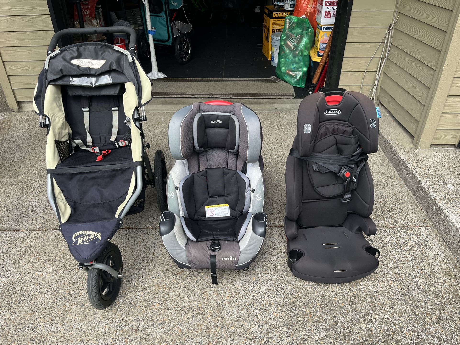 Baby Seat And Jogger