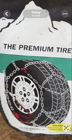 Premium Tire Chains for SUV’s Light Trucks