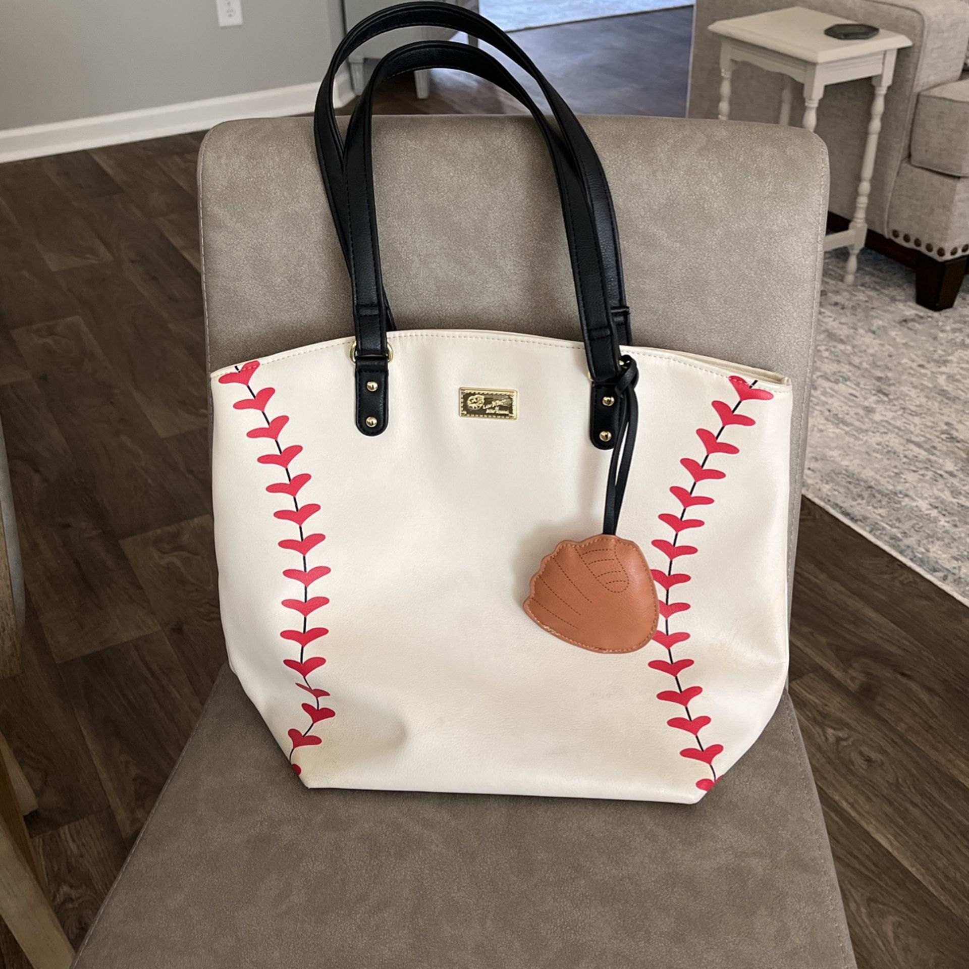 Betsey Johnson Baseball Bag