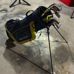 Tour model two golf clubs