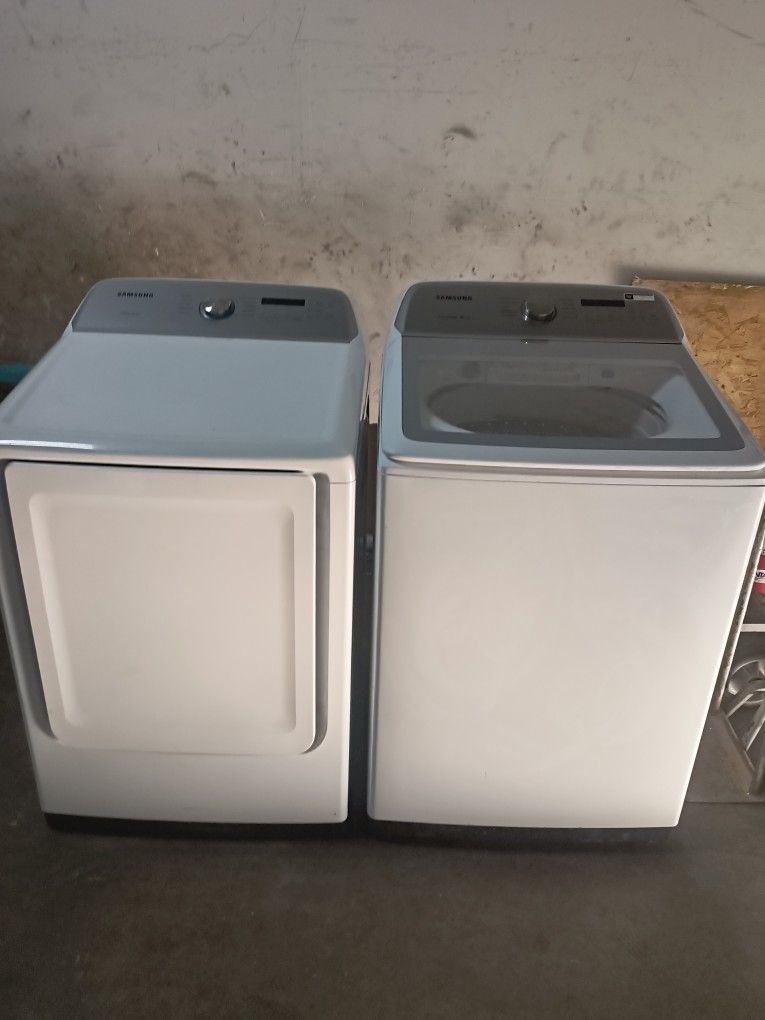 Samsung Electric Washer And Dryer