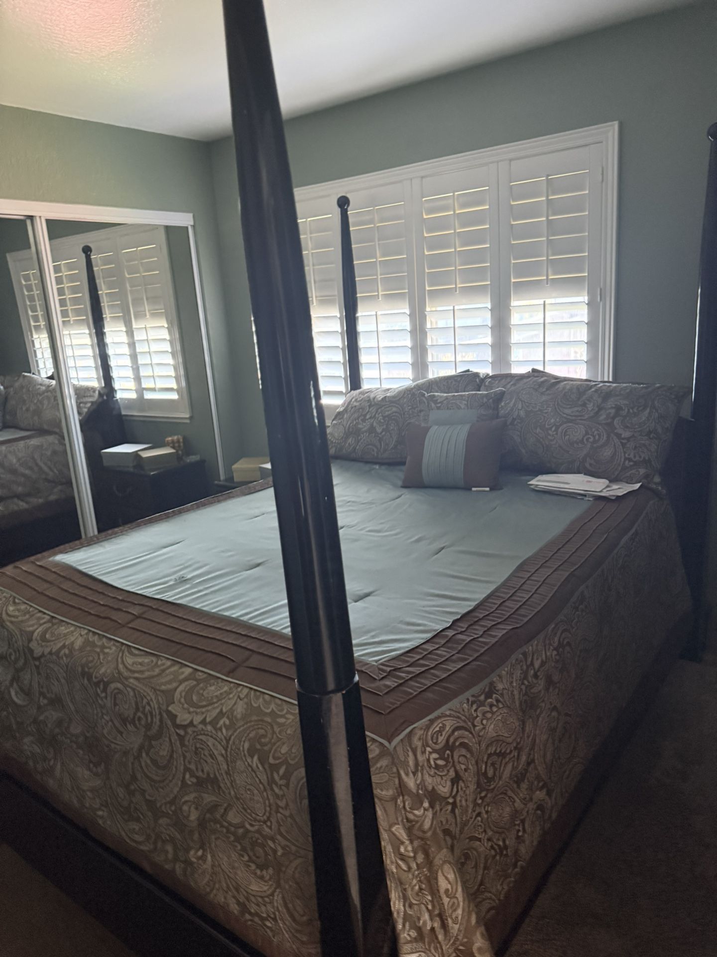 Bed Set Mattress Armoire And Frame Included