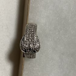 Sterling Silver And Diamond 💍 