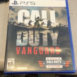 PS5 CALL OF DUTY VANGUARD