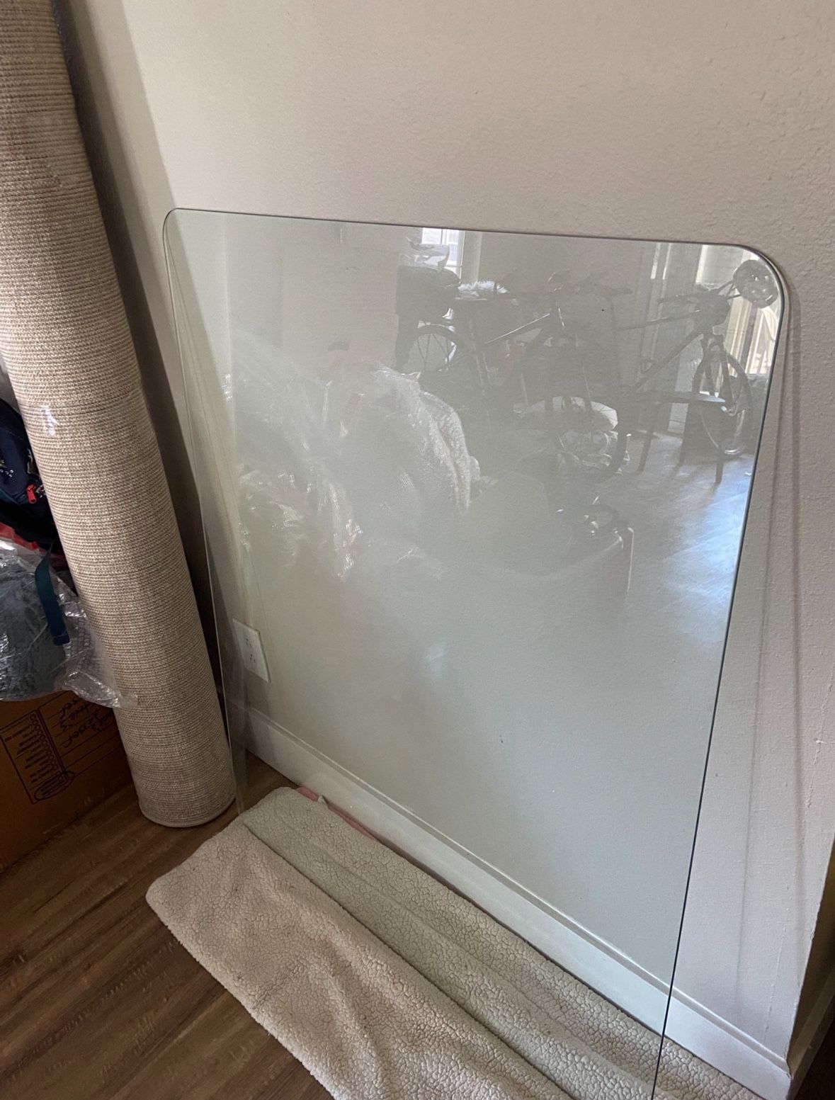 Tempered Glass Chairmat 