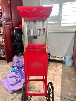 nostalgia electrics popcorn maker