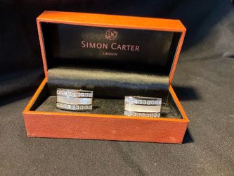 Simon Carter London Crystal Cufflinks