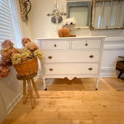 Vintage Wood Dresser