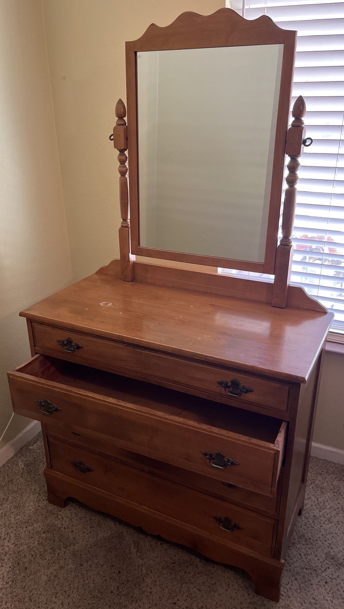 Dresser with Mirror (OBO)