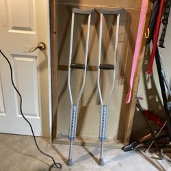 Aluminum Crutches