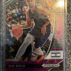 Deni Avdija Prizm Draft Picks RC Purple Pulsar