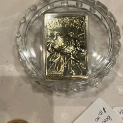 23k Gold Plate Pokémon Card