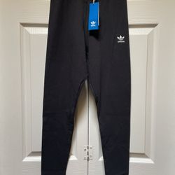 Women’s Adidas Mid Rise Standard Length Black Leggings Size S