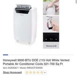 Honeywell portable Air Conditioner