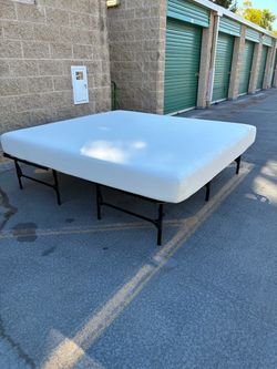 King bed mattress and boxsprings