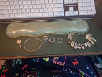 925 silver charms. Rings