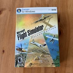 Microsoft Flight Simulator X Deluxe Edition