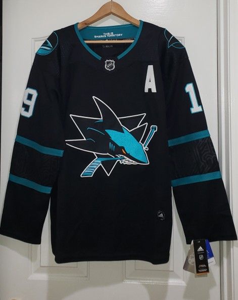 Adidas San Jose Sharks Joe Thornton NHL Jersey