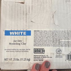Creatology Modeling Clay - White - 5 lb