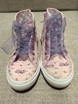Superga x Love Shack Fancy Kids Sneakers Size 1