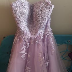 lilac dress, small