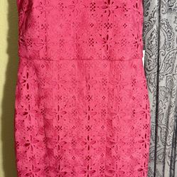 Hot Pink Women Dress