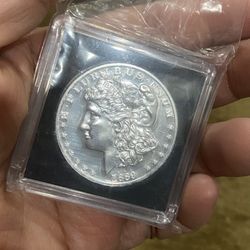 1889 Morgan Silver Carson City Dollar In Mint Condition 