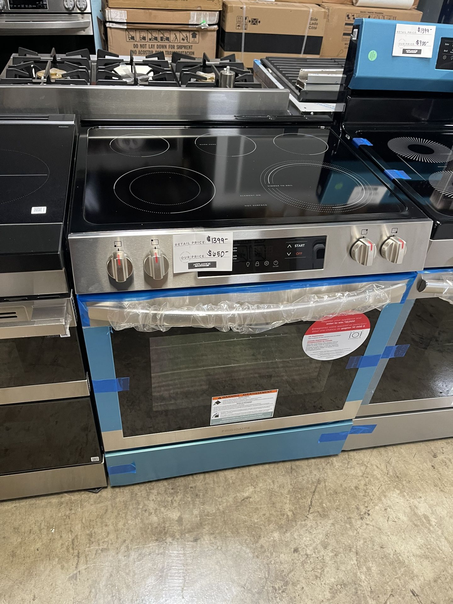 FRIGIDAIRE SLIDE IN ELECTRIC RANGE ESTUFA ELECTRICA